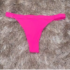 Hot Pink Cheeky Bikini Bottoms